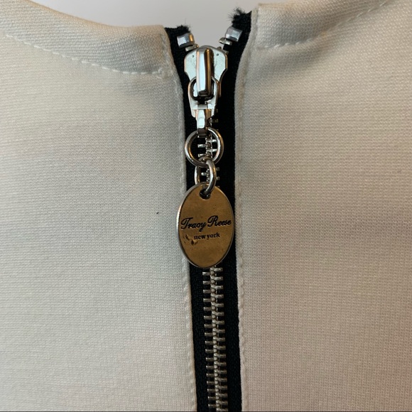 Tracy Reese Dress (Blue/White/Black) Size 4 - Picture 3 of 4